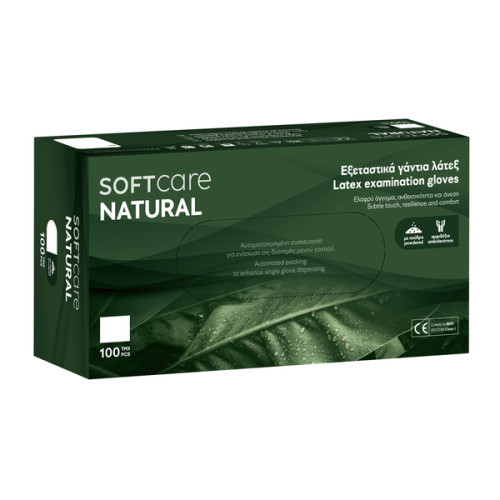 ΓΑΝΤΙΑ LATEX SOFT CARE NATURAL ME ΠΟΥΔΡΑ - ΛΕΥΚΑ ΓΑΝΤΙΑ LATEX SOFT CARE NATURAL ME ΠΟΥΔΡΑ - ΛΕΥΚΑ